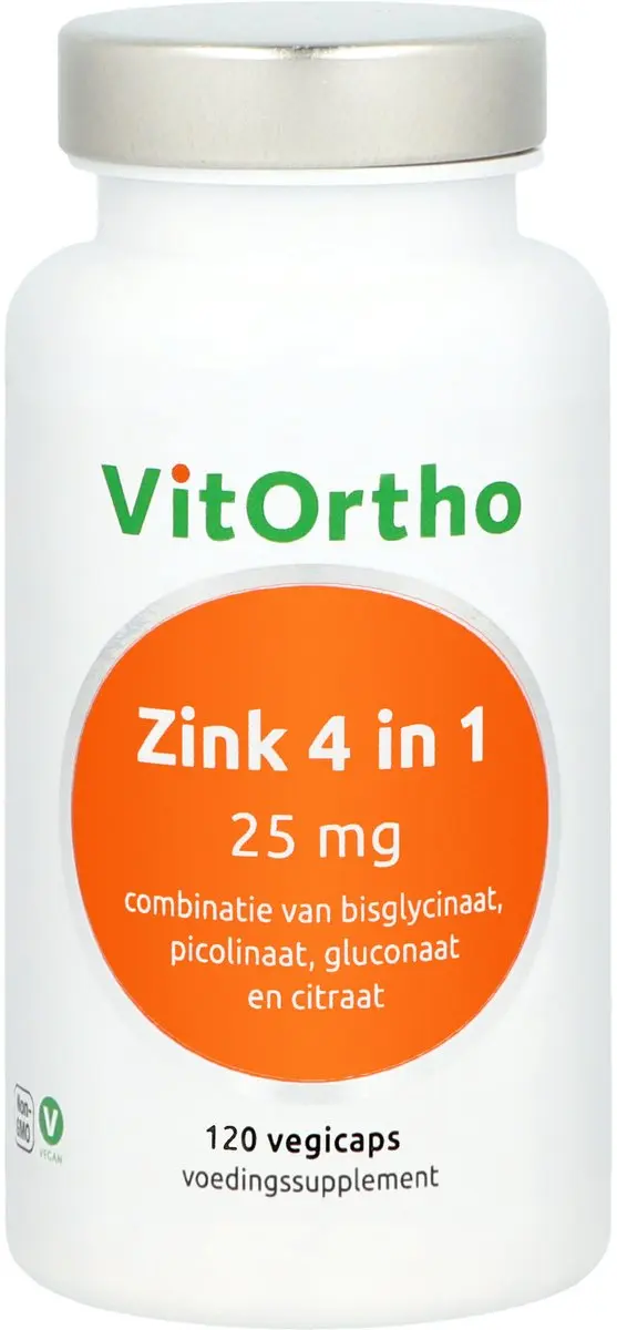 VitOrtho Zink 4-in-1 120 Vegicaps