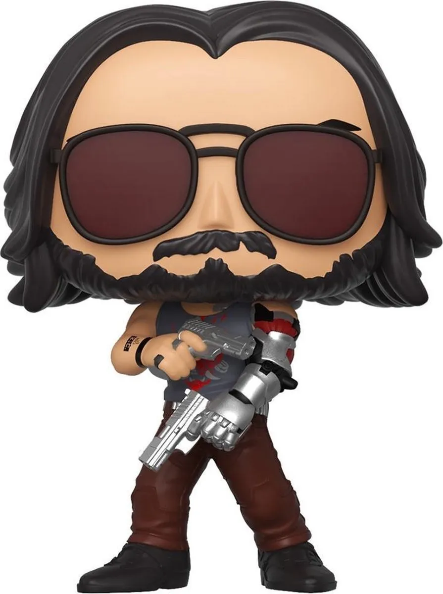 Funko POP! Cyberpunk 2077 Johnny Silverhand - Multicolor - afbeelding 3 van 4