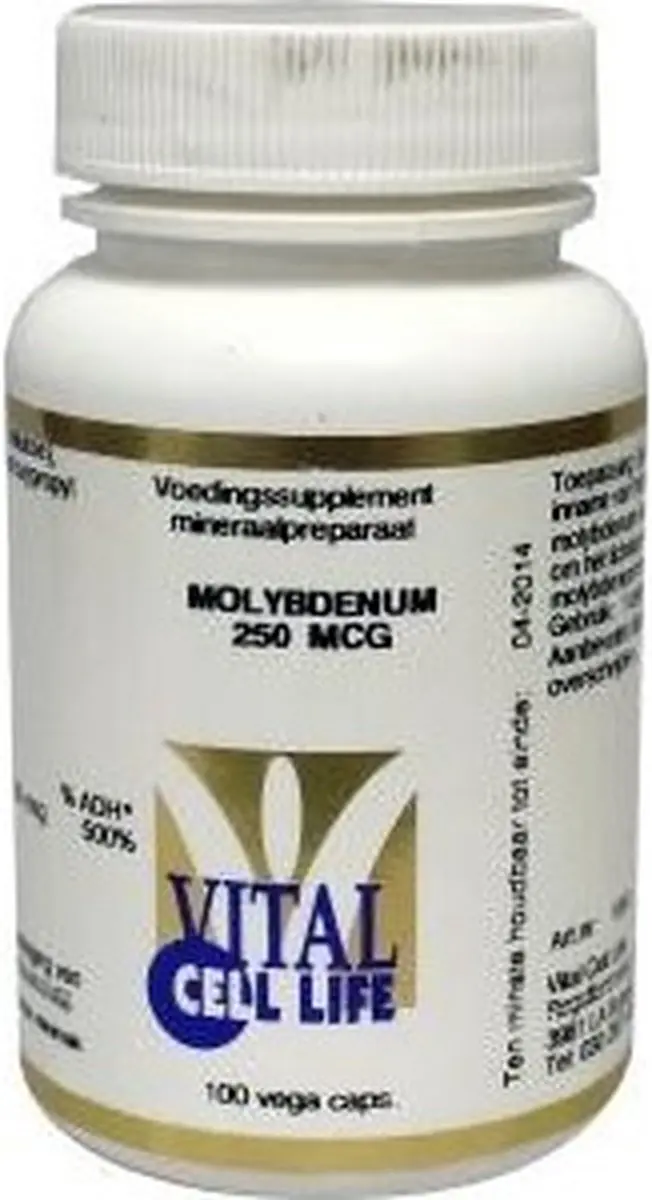 Vital Cell Life Molybdeen 250mcg