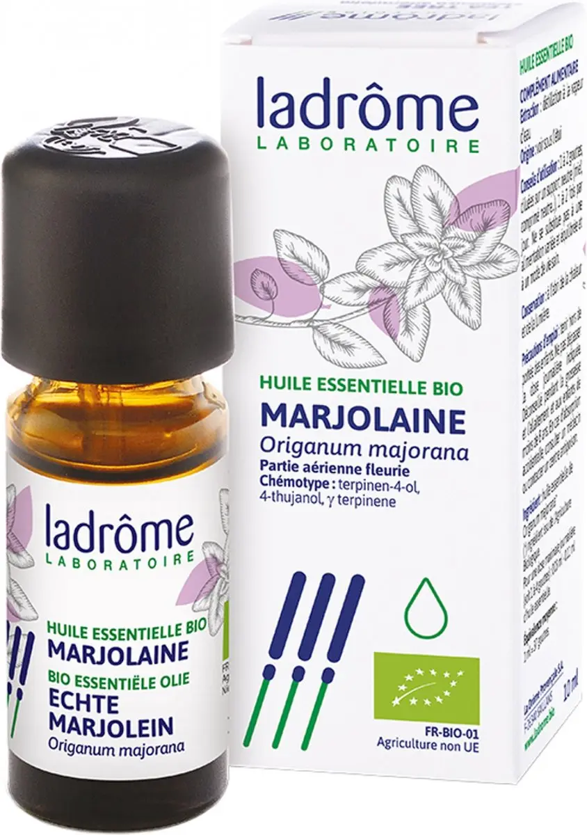 Ladrôme Marjolein Etherische Olie Bio 10g