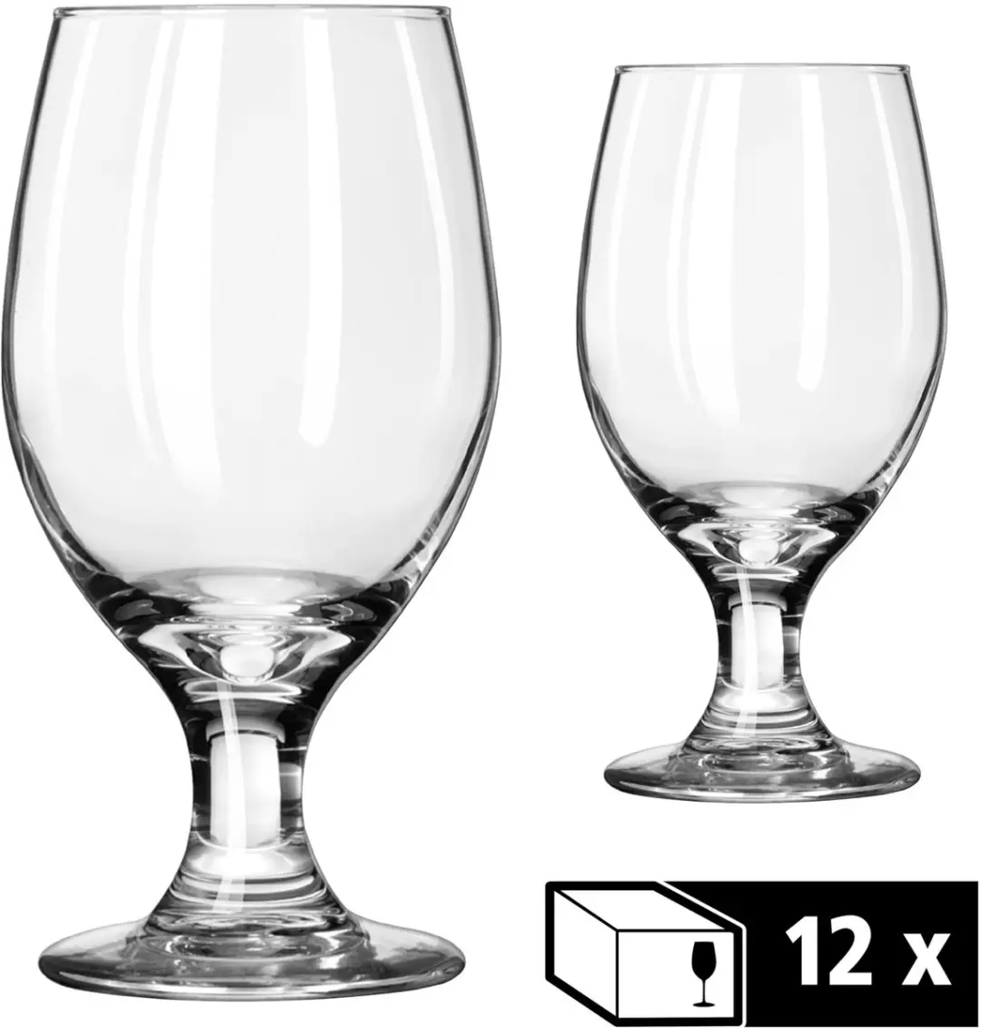 Libbey Perception Wijnglazen 414ml - Helder Glas - 12 Stuks