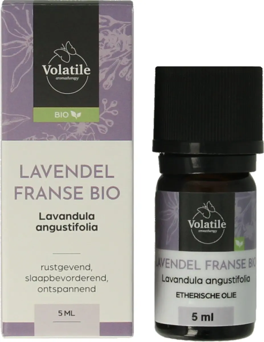 Volatile Lavendel Bio Etherische Olie 5ml