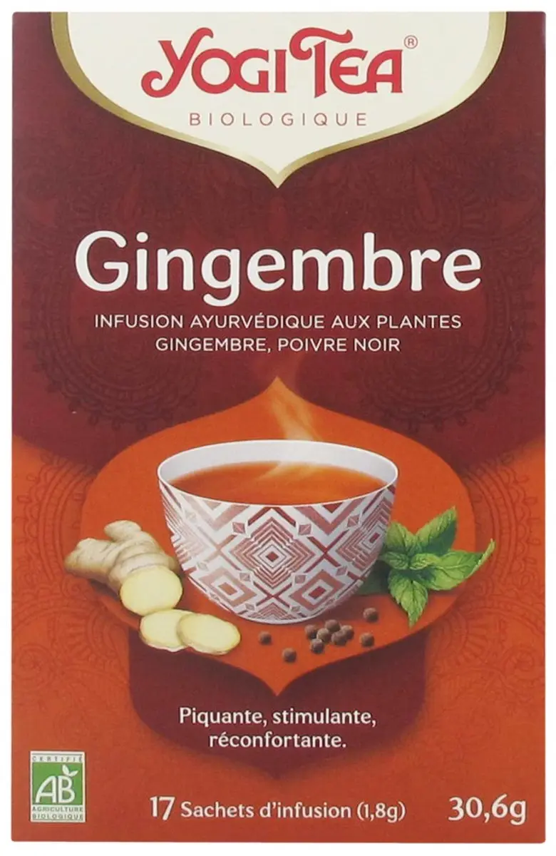 Yogi Tea Gember Bio 17 Zakjes