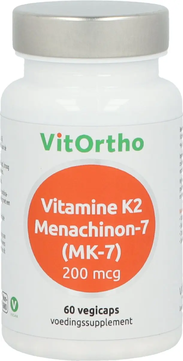 VitOrtho Vitamine K2 (Menachinon 7) 60 Vegacapsules