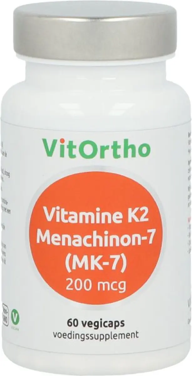 VitOrtho Vitamine K2 (Menachinon 7) 60 Vegacapsules