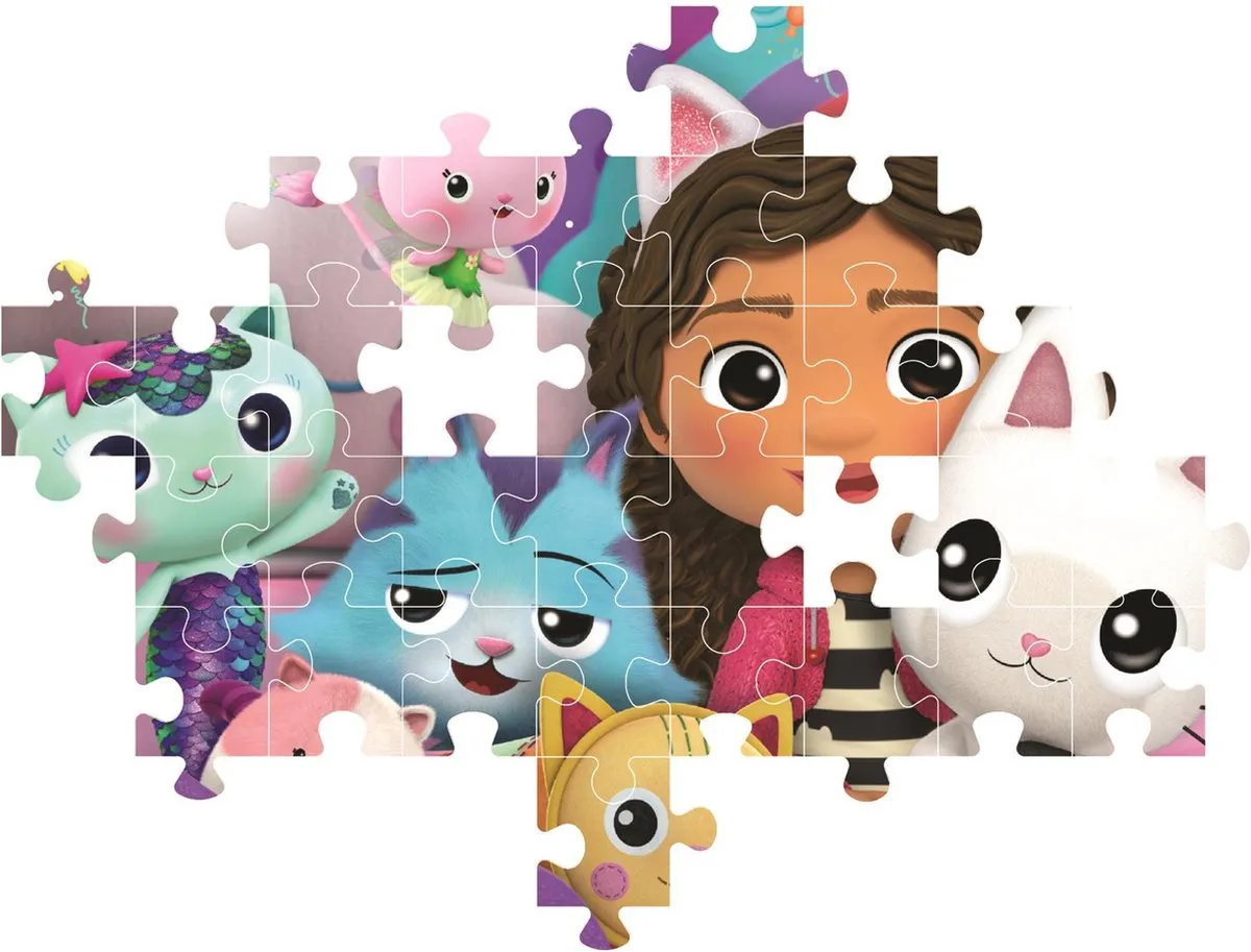 Clementoni Gabby's Dollhouse Puzzel 60 Stuks - Multicolor