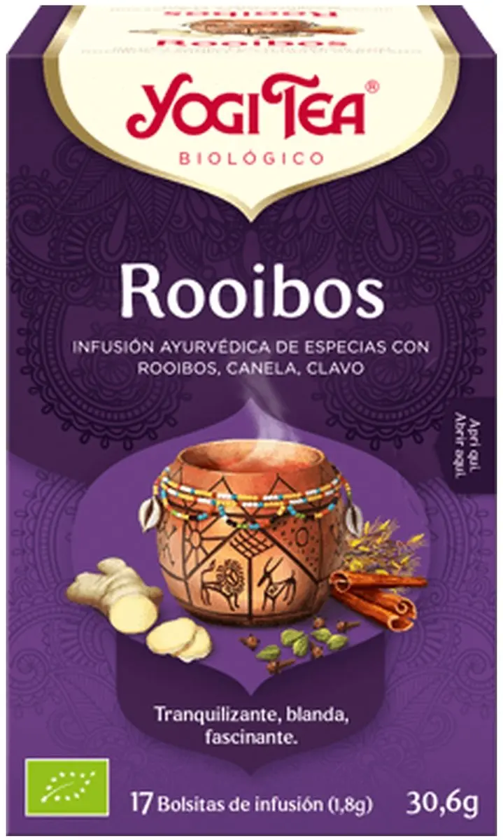 Yogi Tea Rooibos Bio 17 Zakjes