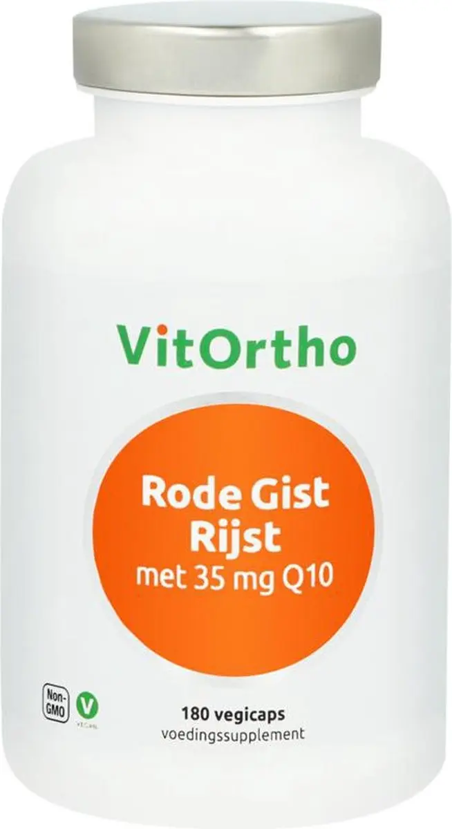 VitOrtho Rode Gist Rijst 35mg Q10 180 Capsules