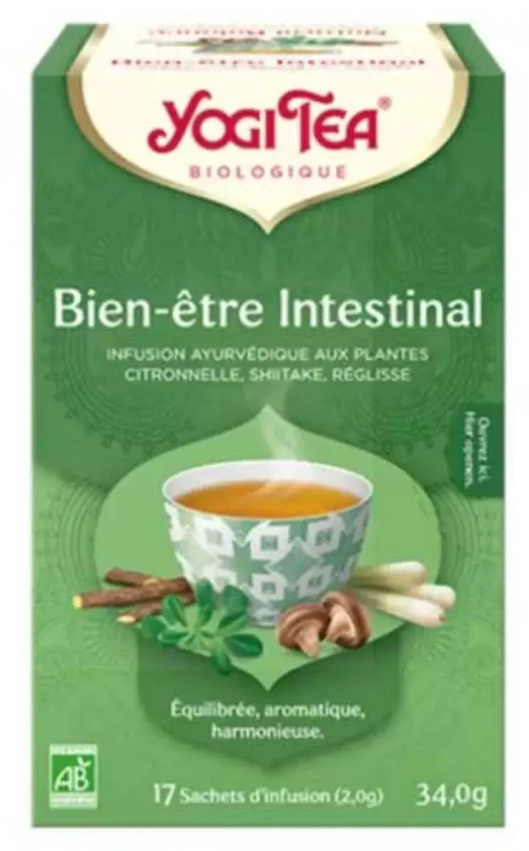 Yogi Tea Darmwelzijn Bio 17 Zakjes