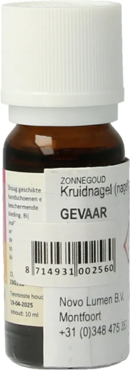 Zonnegoud Kruidnagel Etherische Olie 10ml