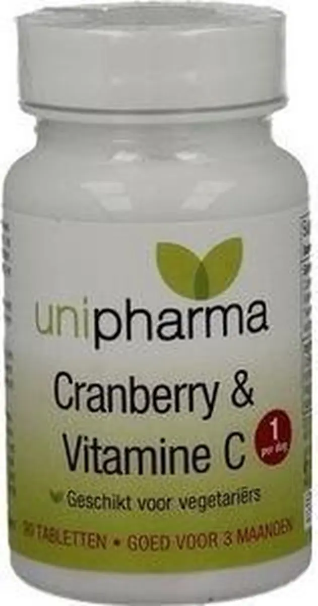 Unipharma Cranberry & Vitamine C 90 Tabletten