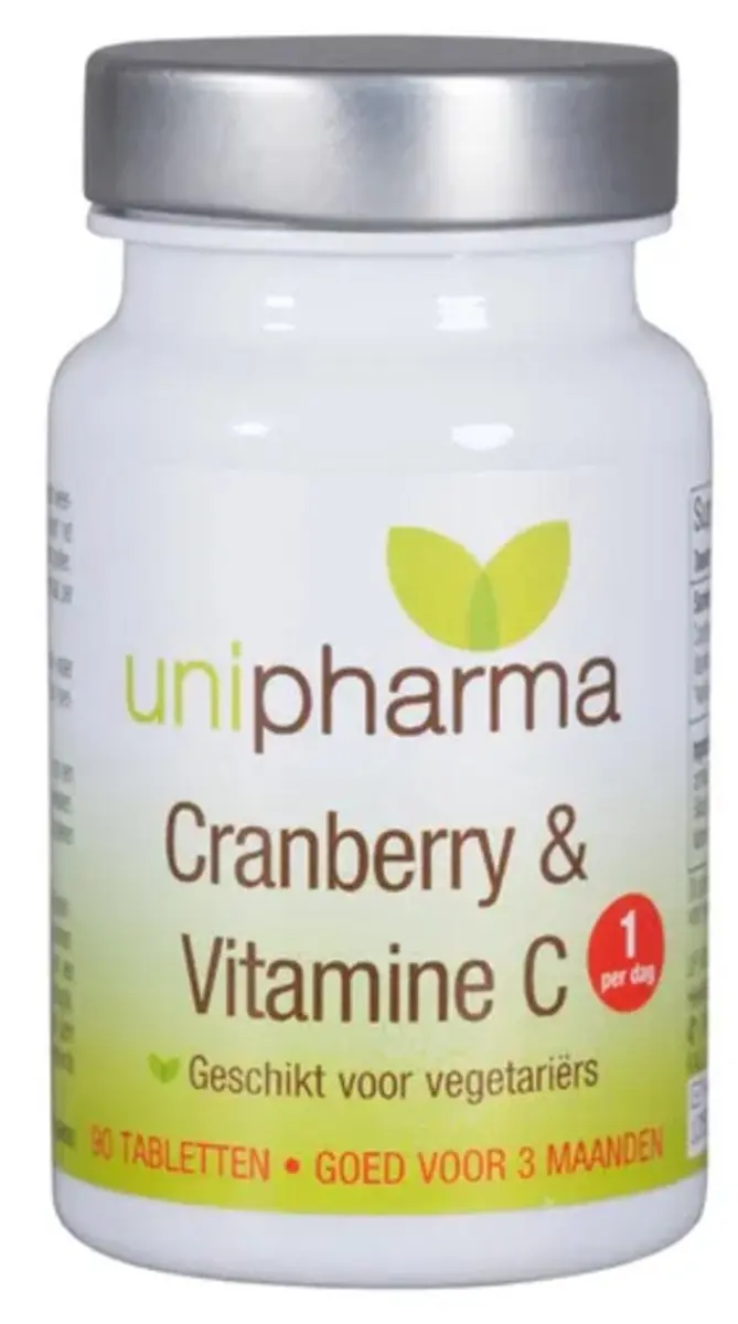 Unipharma Cranberry & Vitamine C 90 Tabletten