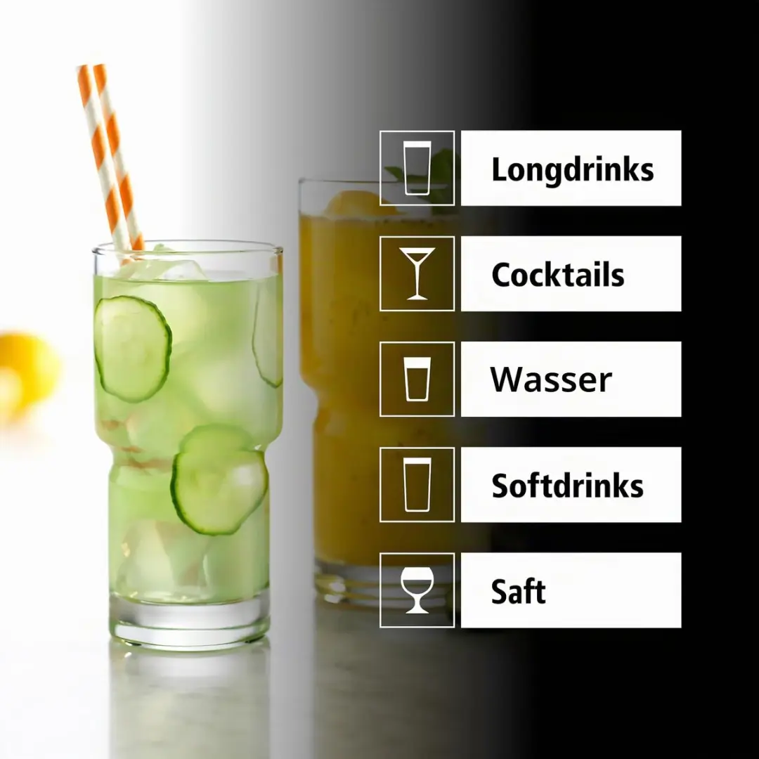 Libbey Newton Drinkglazen 355ml - 12 Stuks - afbeelding 6 van 6