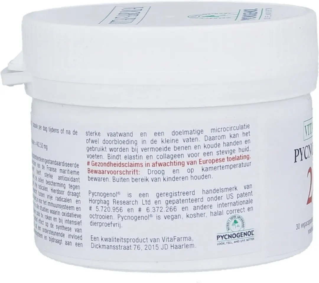 Vitafarma Pycnogenol 200mg - 30 Capsules