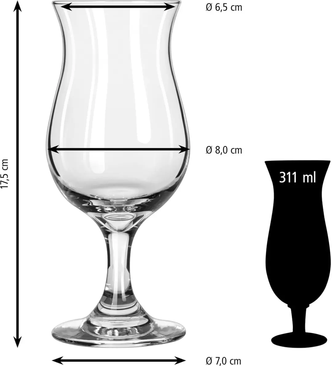 Libbey Embassy Cocktailglazen 70195 - 12 Stuks - 311ml - afbeelding 6 van 6