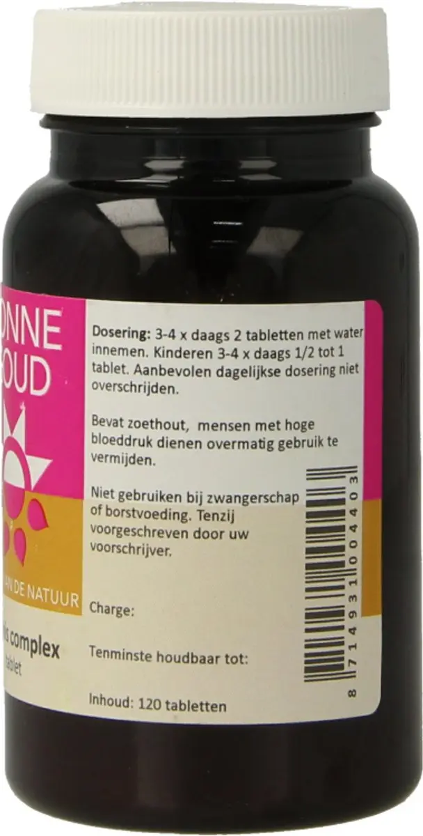 Zonnegoud Ononis Complex 50ml