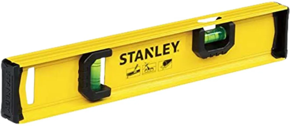 Stanley 0-42-072 Waterpas I-beam 300mm - 2 Libellen
