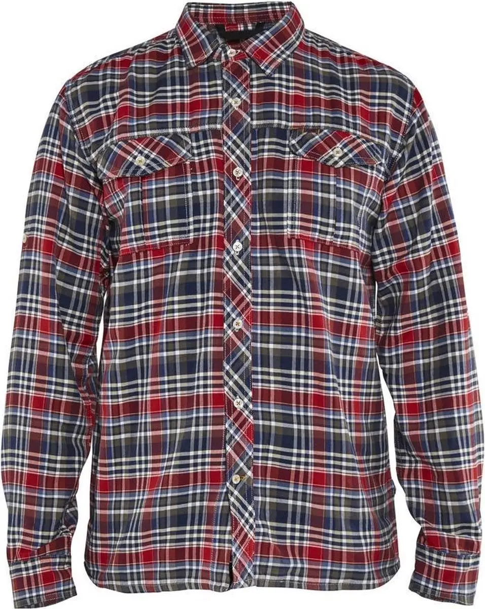 Blåkläder 3299-1137 Flanel Overhemd