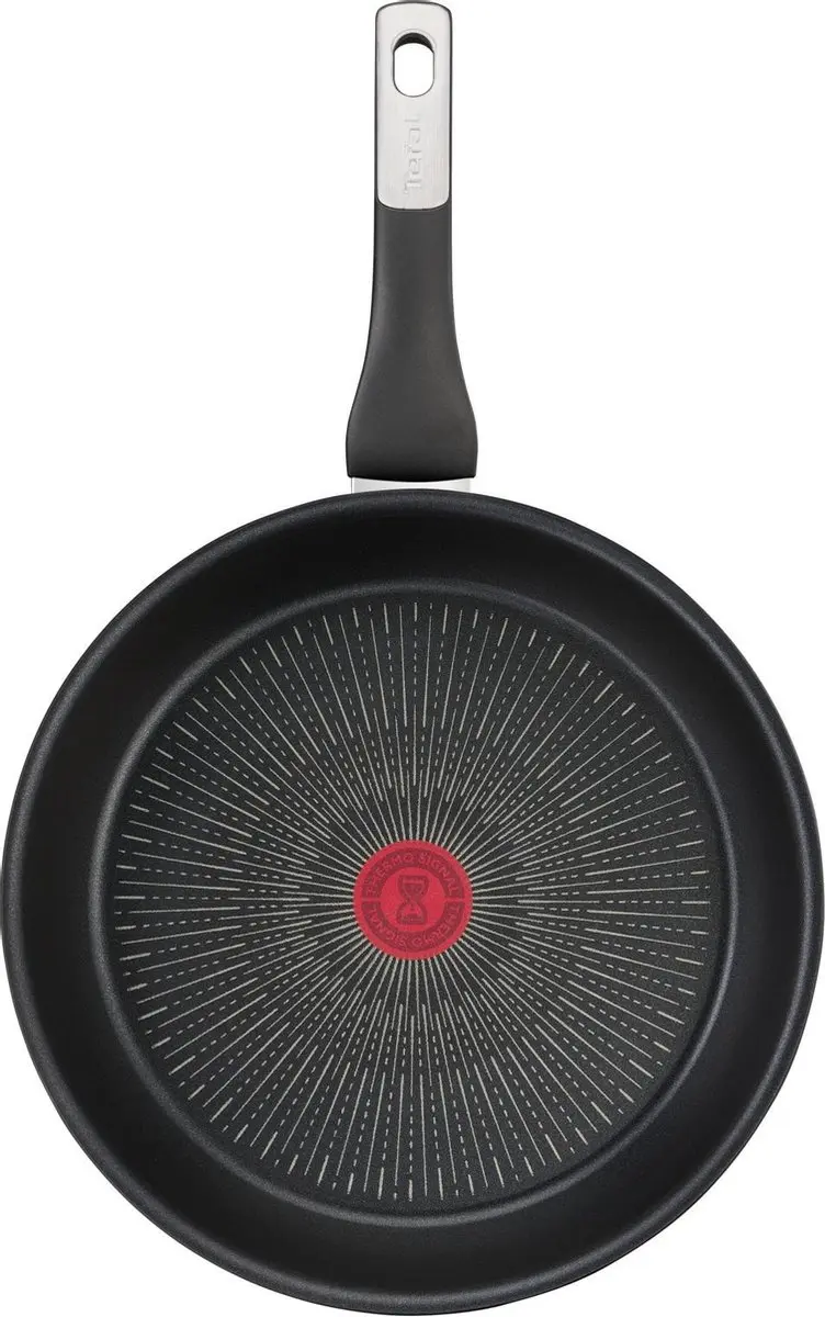 Tefal Unlimited Koekenpan 20cm Titanium - Zwart - afbeelding 3 van 6