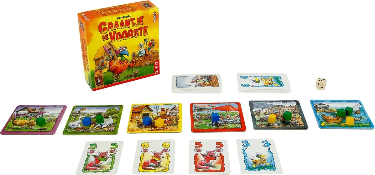 999 Games Graantje de Voorste Kaartspel - 2-6 Spelers