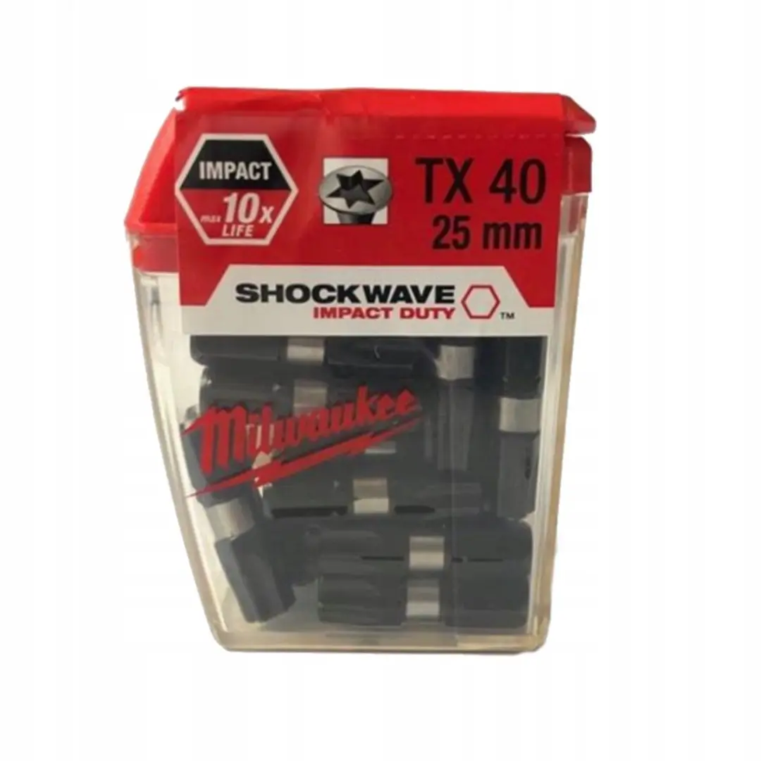 Milwaukee TX40 Slagmoer-bit 25mm 1/4"