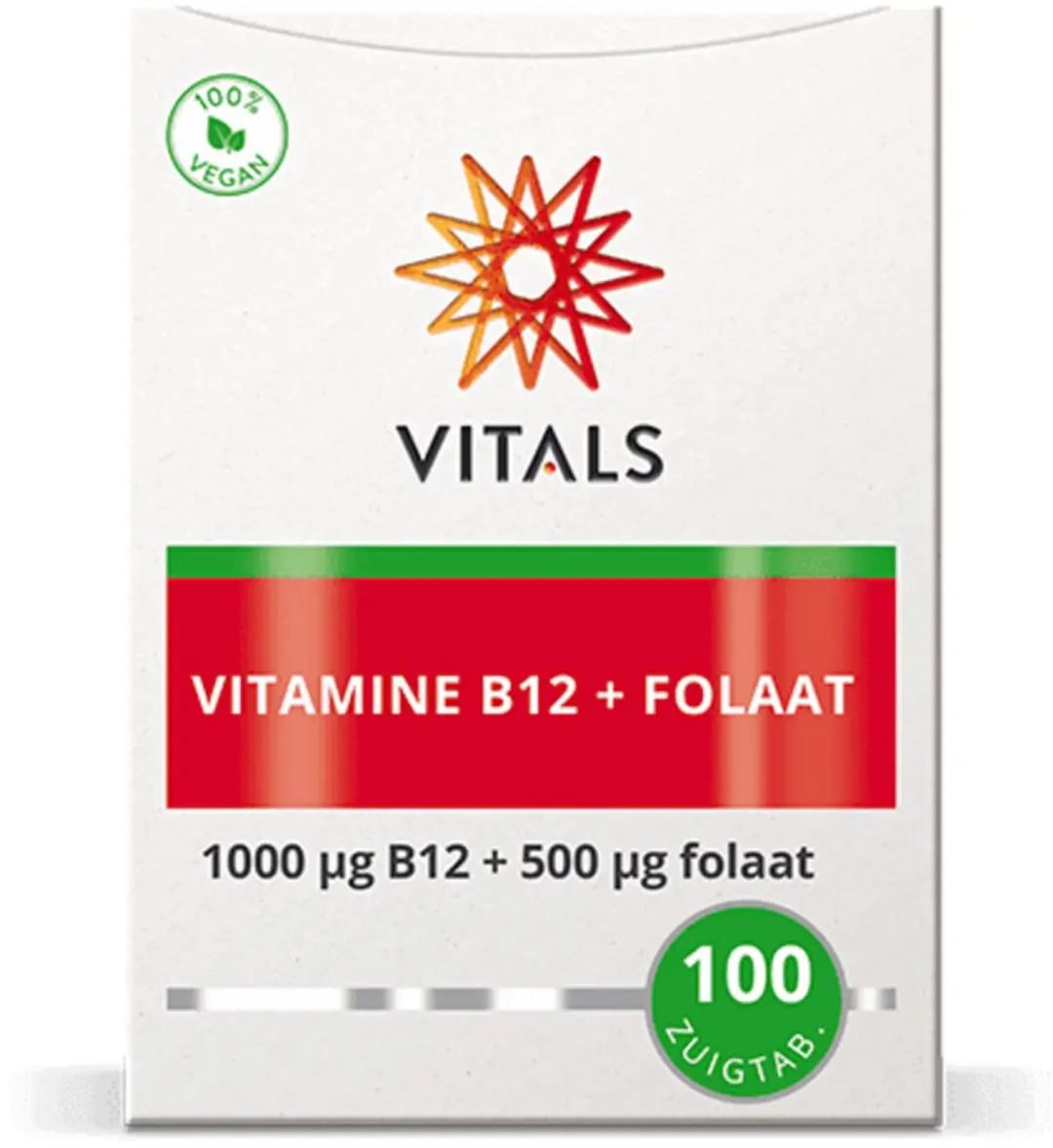 Vitals Vitamine B12 Met Folaat