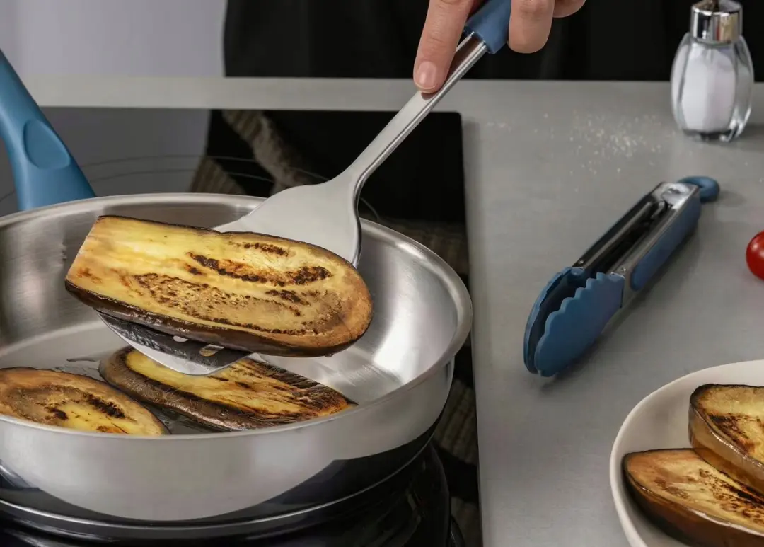 Fackelmann Metalen Keukenspatel 33cm - Roestvrij Staal - afbeelding 4 van 4