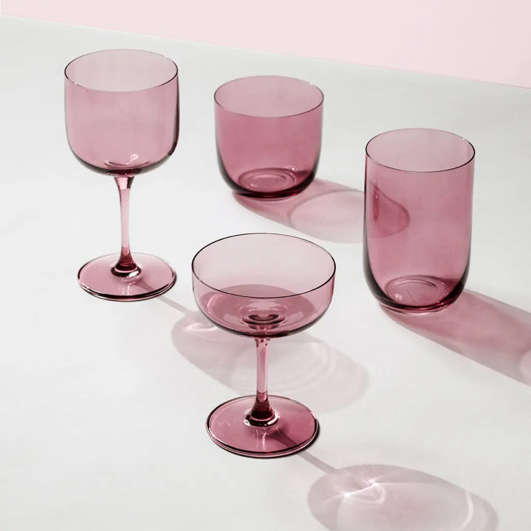 Villeroy & Boch Like Waterglazen 2 Stuks - Paars