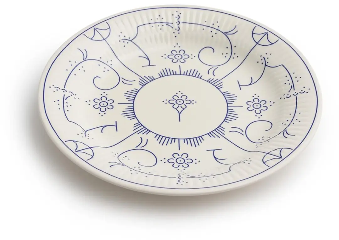 Royal Boch Copenhague Bord - 6 Stuks Ø21cm Wit