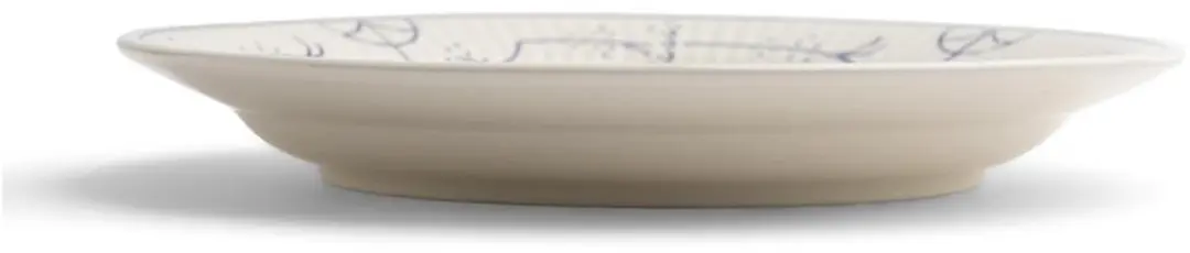 Royal Boch Copenhague Bord - 6 Stuks Ø21cm Wit