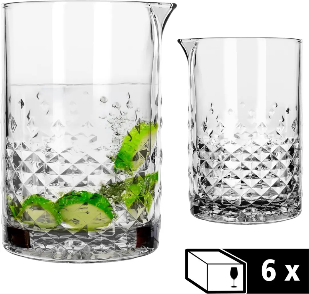 Libbey Ocular Roerglas Mixglas Set 747ml - 6 Stuks - afbeelding 4 van 6