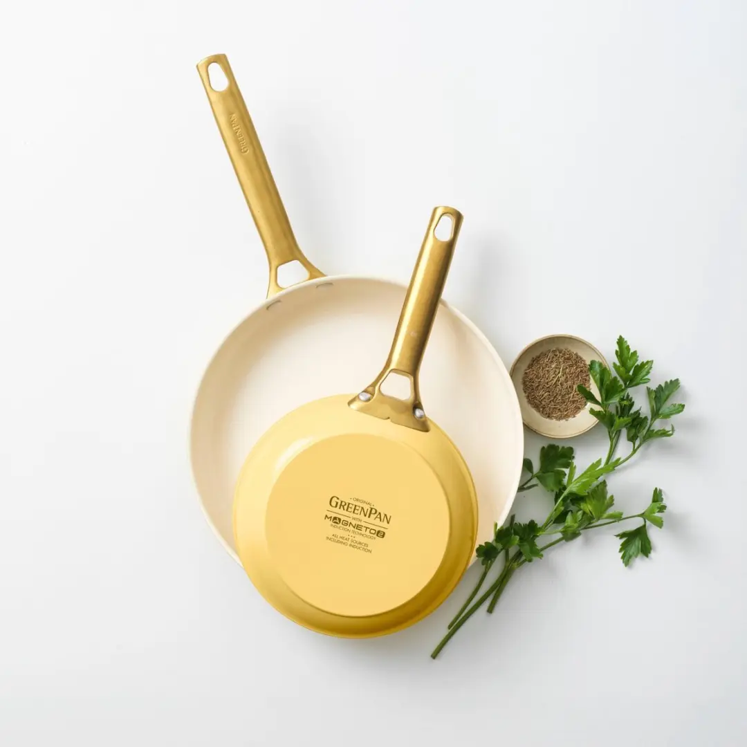 GreenPan Padova Reserve CC008486-001 Koekenpannenset 20+26cm - Geel