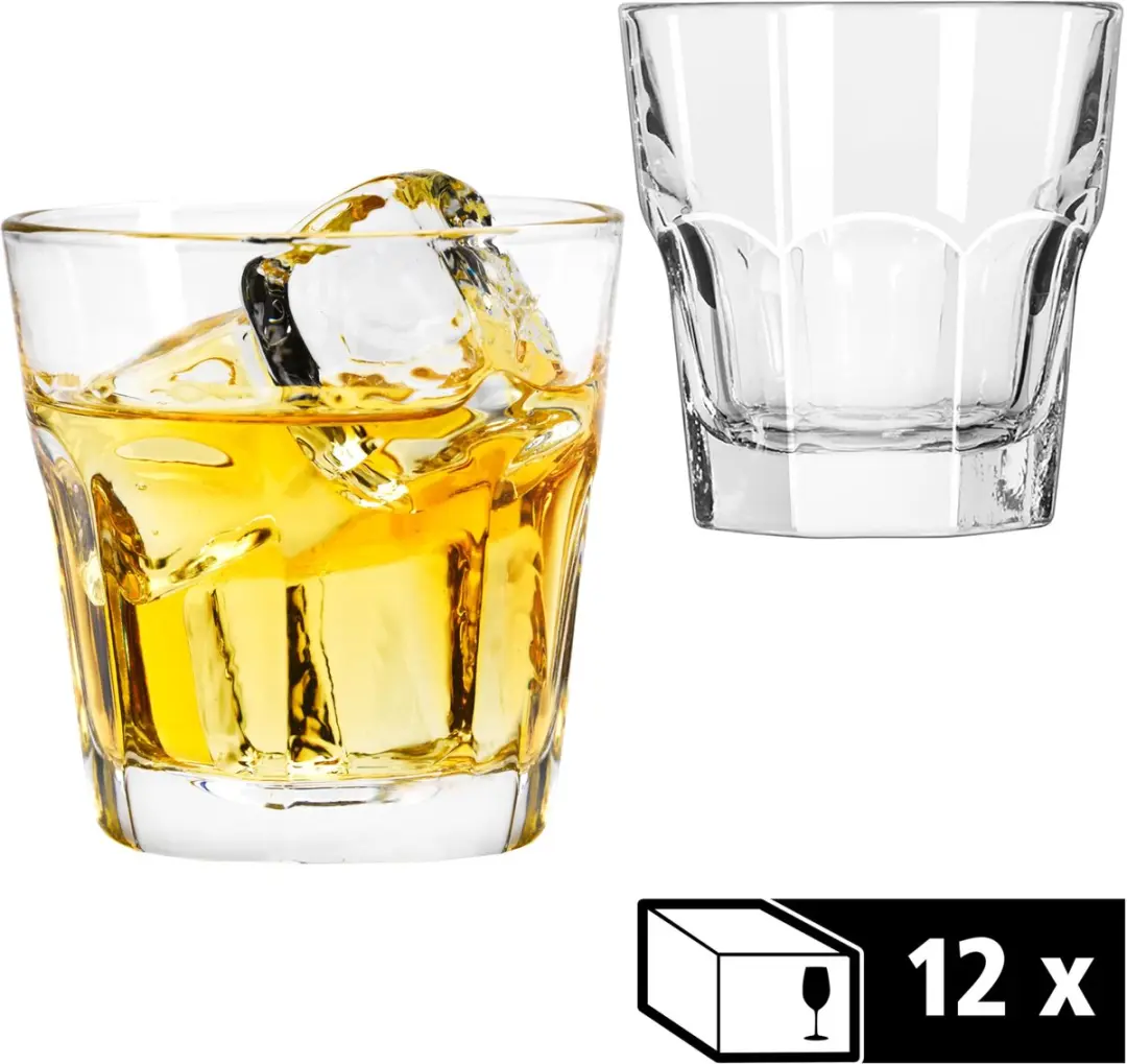 Libbey Gibraltar Whiskyglazen 207ml - 12 Stuks