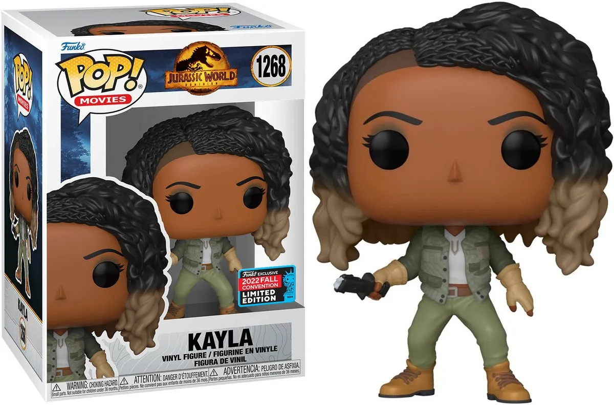 Funko POP! Jurassic Park Kayla - 9cm - Multicolor