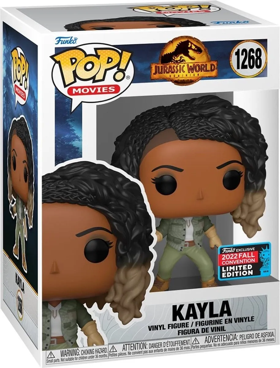 Funko POP! Jurassic Park Kayla - 9cm - Multicolor