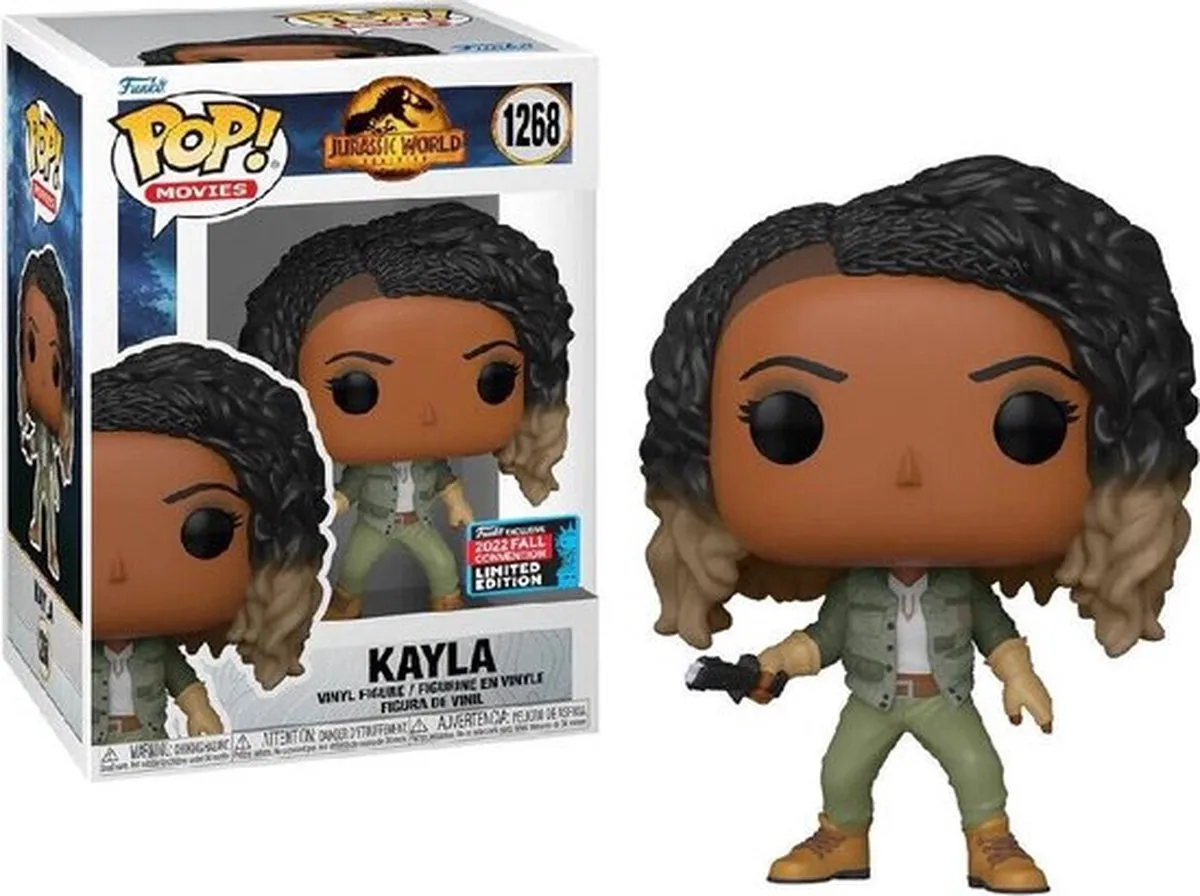 Funko POP! Jurassic Park Kayla - 9cm - Multicolor