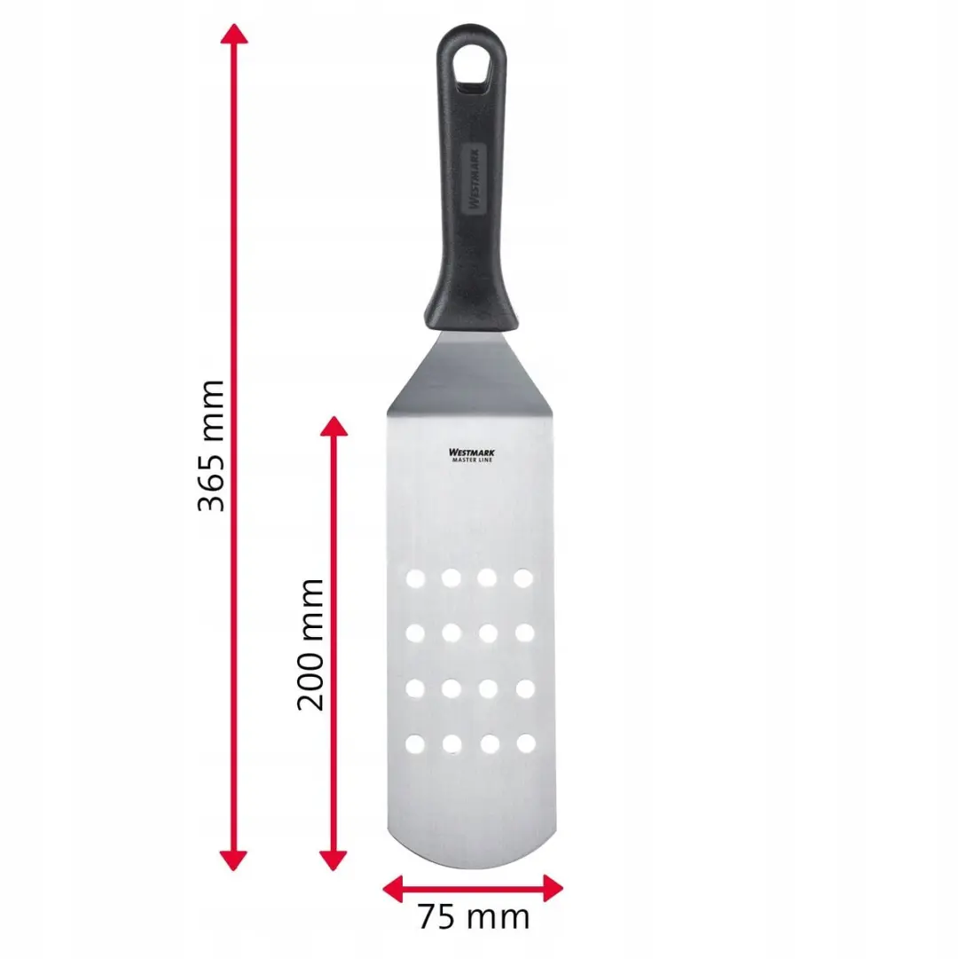 Westmark Spatel RVS - Ergonomische Antislip Handgreep - afbeelding 2 van 3