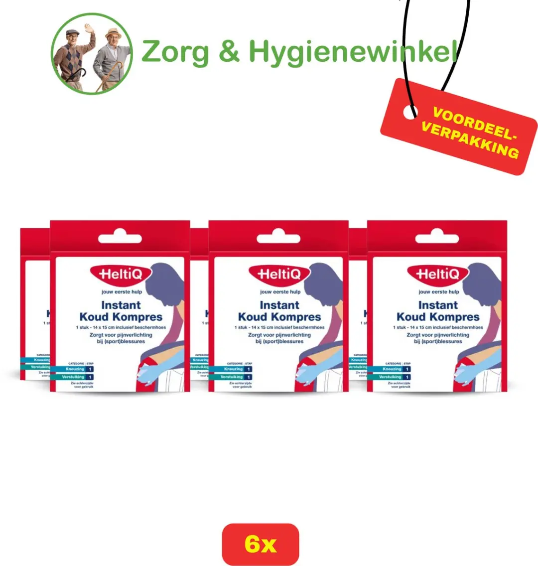 HeltiQ Instant Koud Kompres 14x15cm