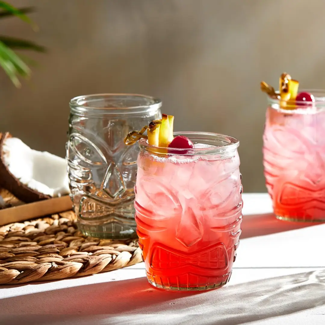 Libbey Tiki Drinkglazen 473ml - Ananas Reliëf - 12 Stuks - afbeelding 6 van 6