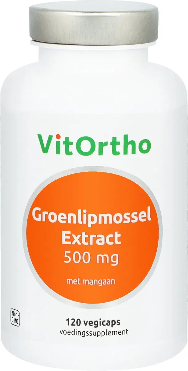 VitOrtho Groenlipmossel Extract 500mg