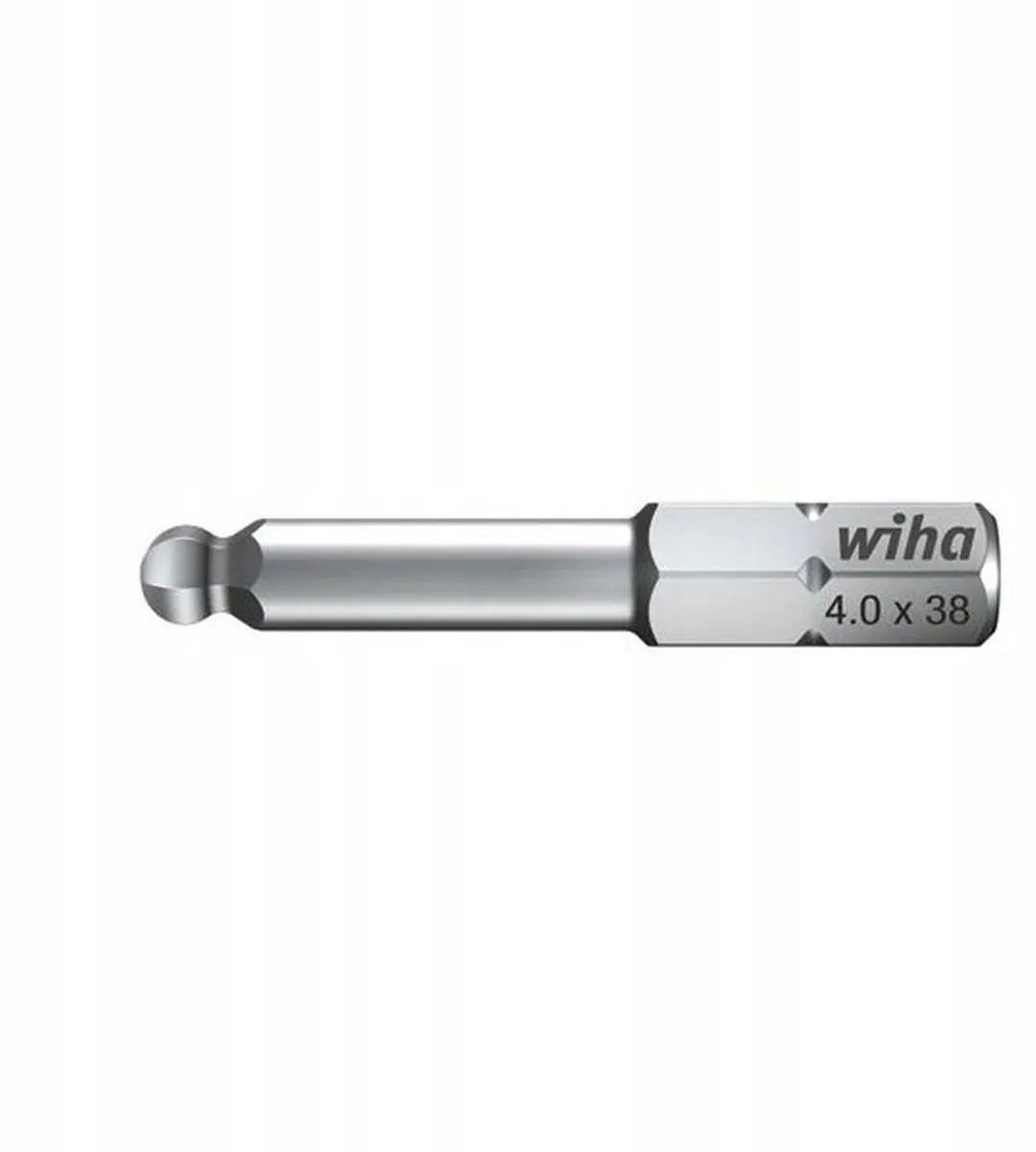 Wiha Bit Standard 38mm 4.0mm Zeskantkogelkop - 01738