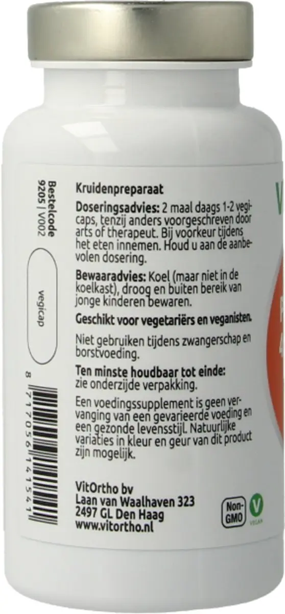 VitOrtho Pau d’Arco Extract 500mg - 60 Vegacapsules
