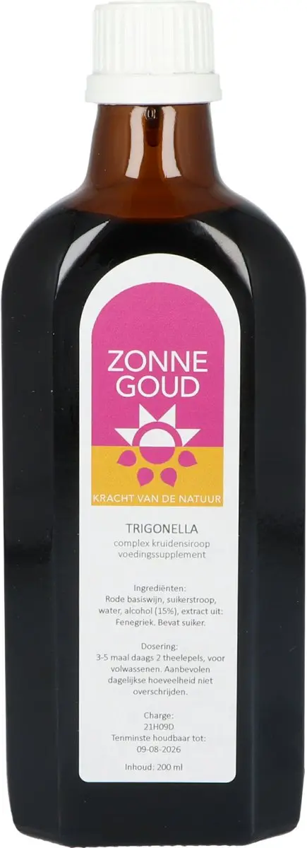 Zonnegoud Trigonella Cpl Wijnt 200ml