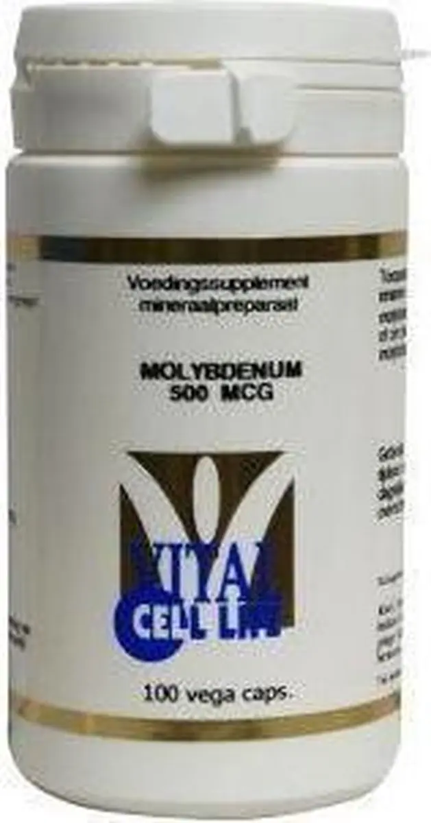 Vital Cell Life Molybdenum 500Mcg 100mg