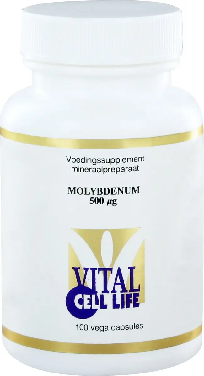 Vital Cell Life Molybdenum 500Mcg 100mg
