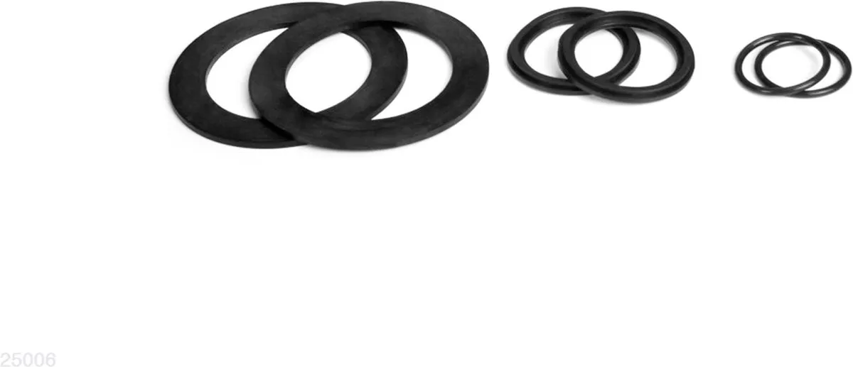 Intex Rubberen Ringen Set 25006 - 38mm Zwembad - Zwart