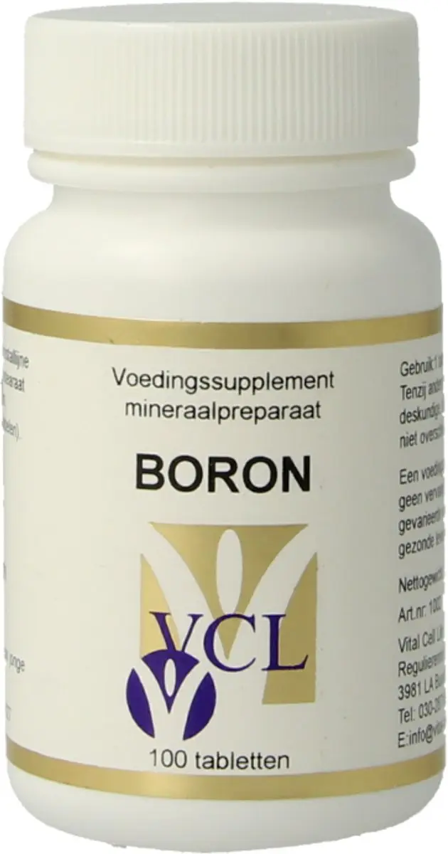 Vital Cell Life Boron 4mg Tabletten - 100 Stuks