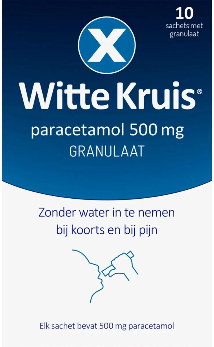 Witte Kruis Paracetamol Granulaat