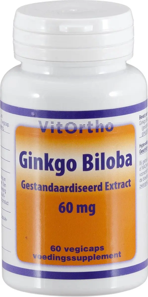 VitOrtho Ginkgo Biloba 60 Vcaps