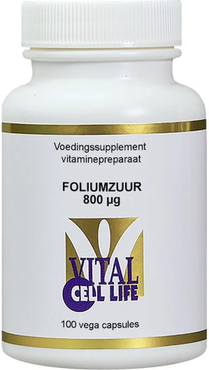 Vital Cell Life Foliumzuur 800 mcg